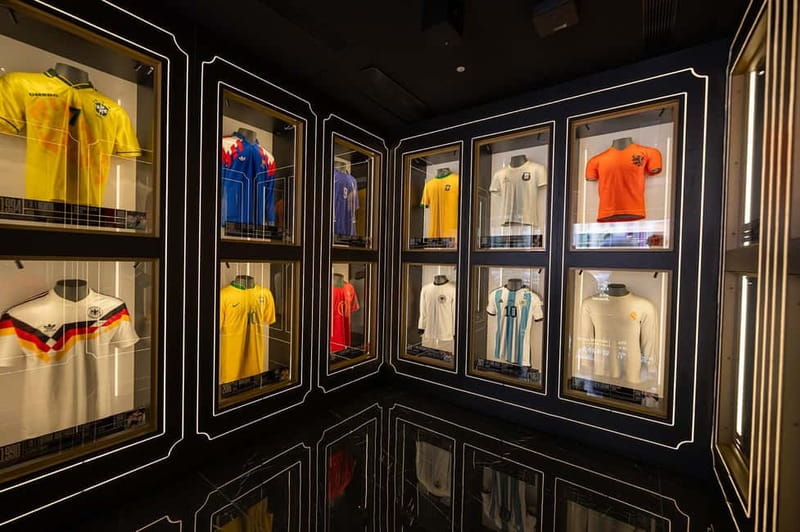 Madrid: Entry Ticket to Legends The Home of Football Museum - The jerseys, trophies, and match-used objects