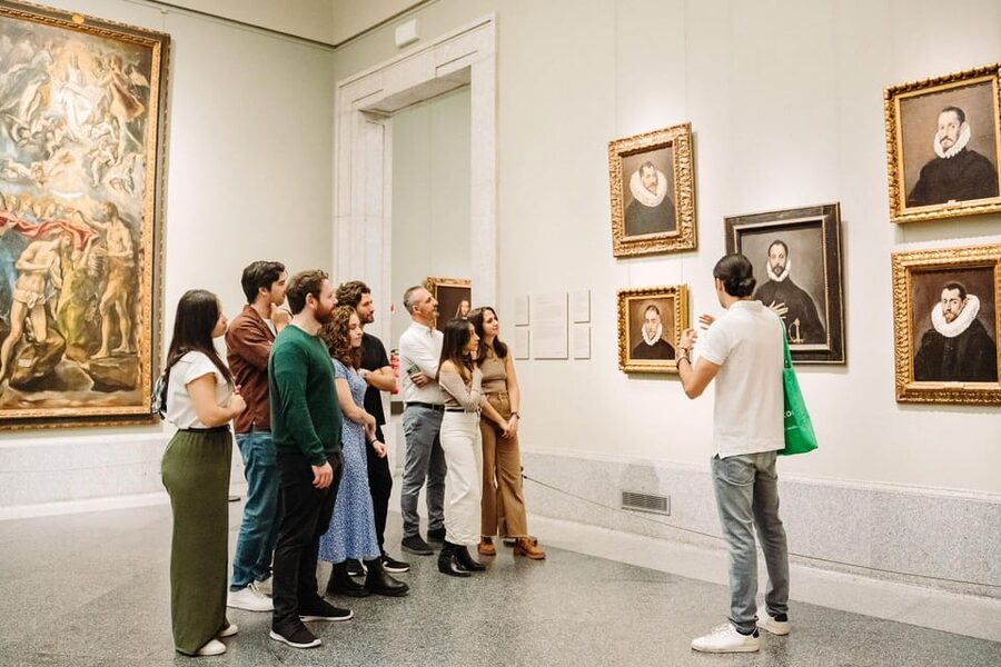 Madrid: Prado Museum & Lunch at World’s Oldest Restaurant - Meeting Goya outside the Prado