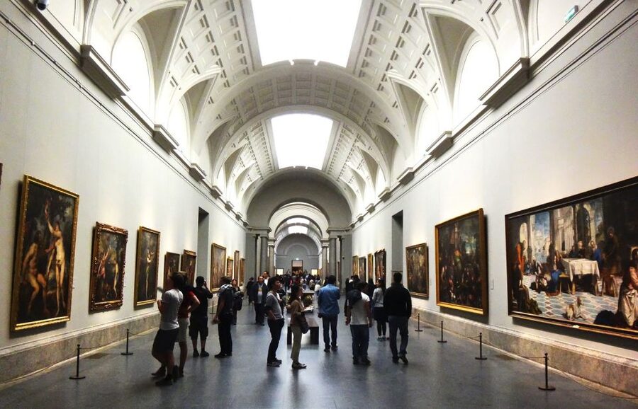 Madrid: Prado Museum Small Group Guided Tour - Meeting at the Goya statue