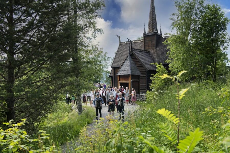 Maihaugen Museum/The Norwegian Olympic Museum, Lillehammer. - Maihaugen Begins With Norway’s Oldest Wooden Traditions
