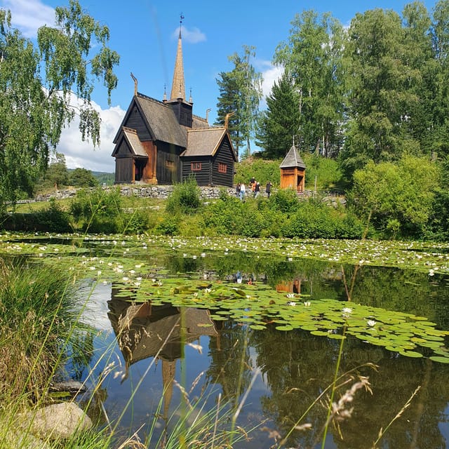 Maihaugen Museum/The Norwegian Olympic Museum, Lillehammer. - Old Farms Show How Norwegian Life Worked