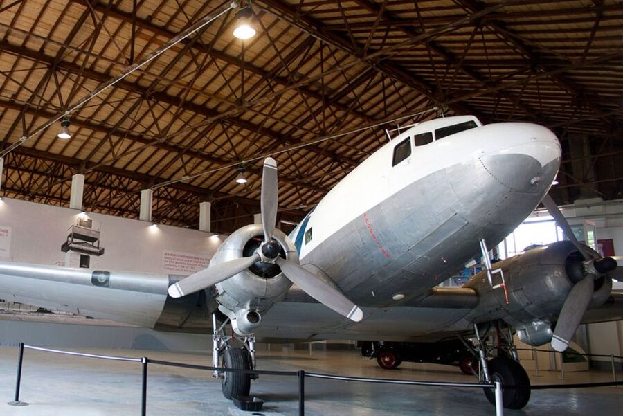 Malpensa: Volandia Park and Flight Museum Entry Ticket - The outdoor aircraft area and related museums