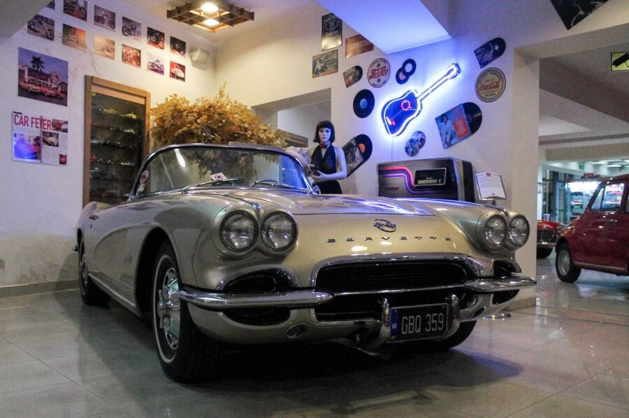 Malta Classic Car Collection Museum Entry Ticket - Memorabilia that gives the cars a setting