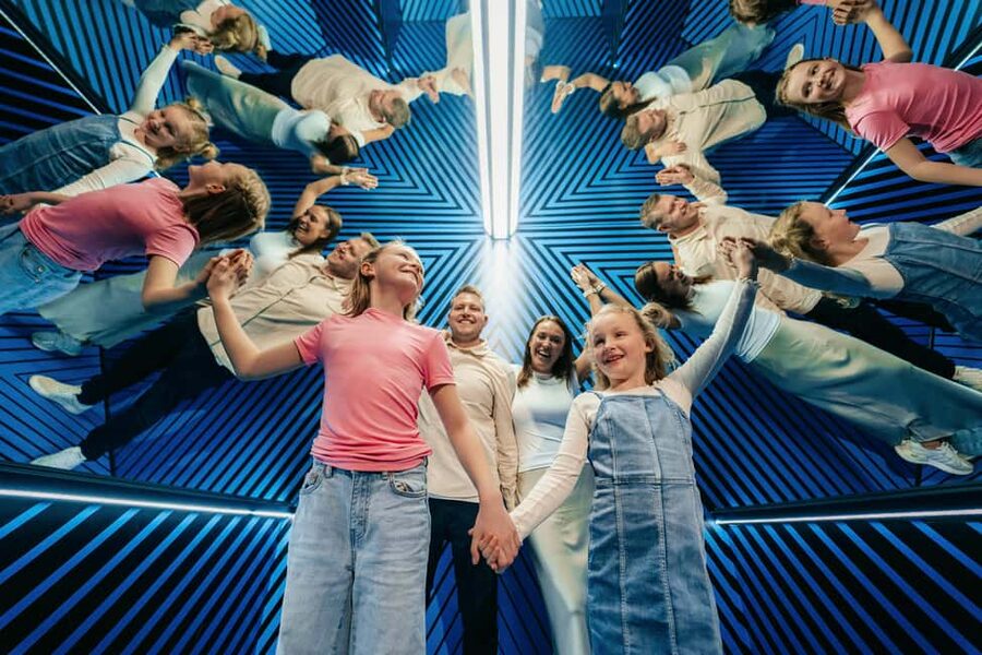 Manchester: Museum of Illusions Entry Ticket - Manchester gives the collection local flavor