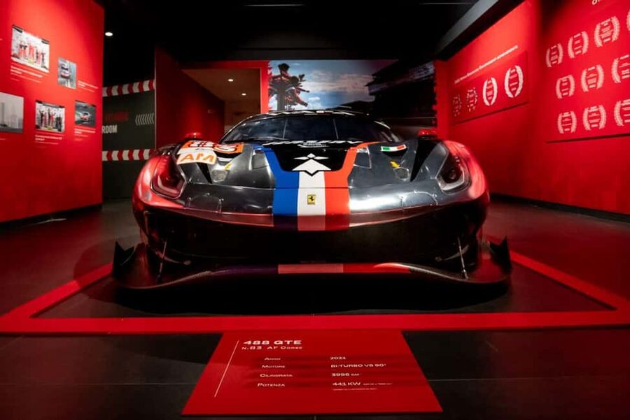 Maranello: Check out the Ferrari Museum and the Professional F1 Simulator - Walking 100 meters to Pit Lane Red Passion