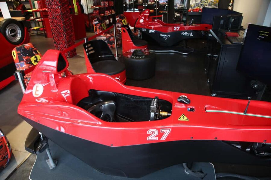 Maranello: Check out the Ferrari Museum and the Professional F1 Simulator - What the EVOTEK F1 simulator feels like