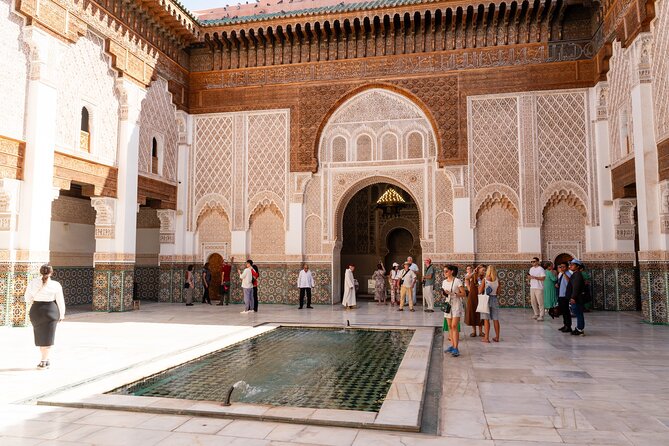 Marrakech: Palace, Museum, Madrasa & Medina Highlights Tour - Through Souk Semmarine and Souk El Attarine