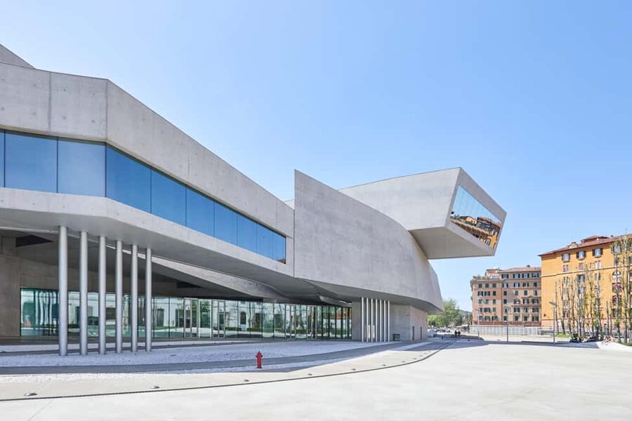 MAXXI - Museum of Contemporary Art of 21st century - A practical route through the museum
