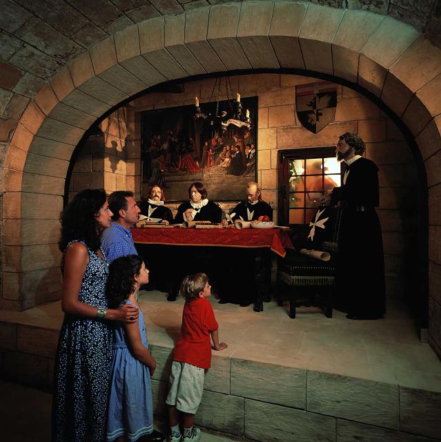 Mdina: The Knights of Malta Museum Entry Ticket - Thirty-four scenes from war, illness, and daily life