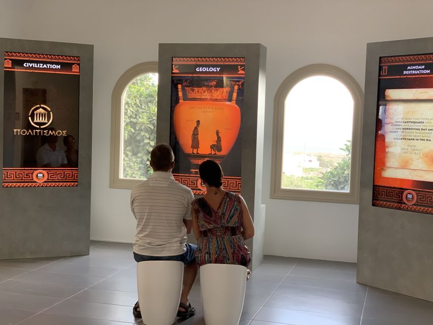 Megalochori: Lost Atlantis 9D Experience Museum Entry Ticket - Watching Santorini change through geological time