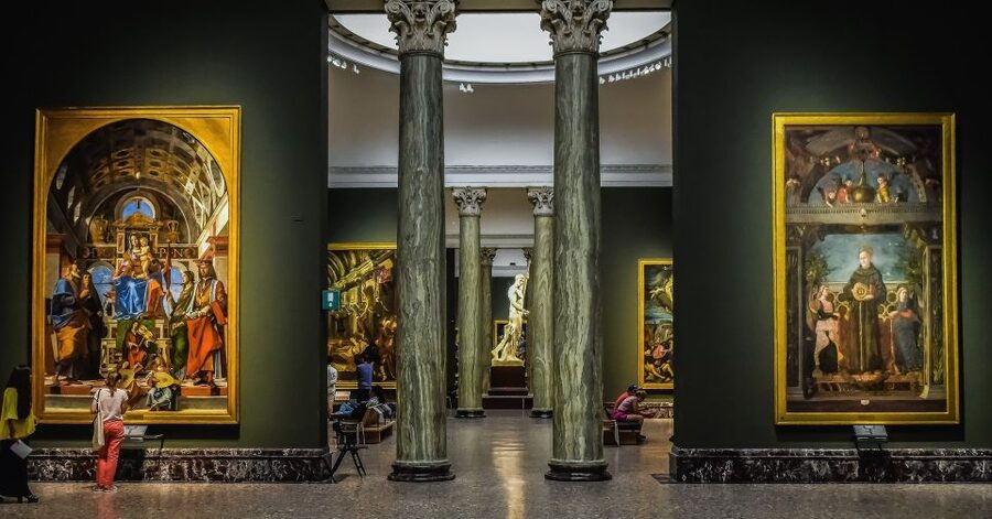 Milan: Pinacoteca Art Gallery and Brera District Guided Tour - The guides are the biggest strength