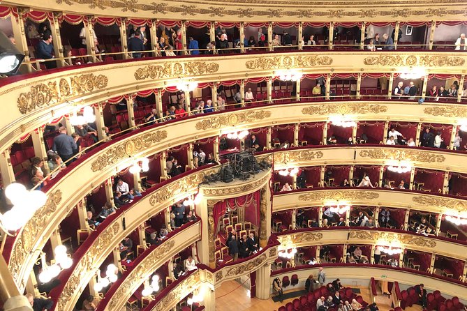 Milan: Skip-the-Line La Scala Theatre Museum Guided Tour - The view into the opera house
