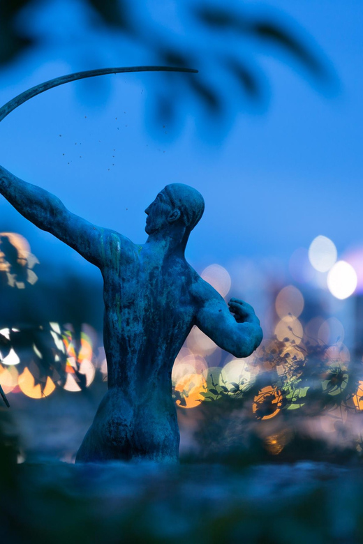 Millesgården Museum: sculpture park and art galllery - The sculpture park and its ten large fountain groups
