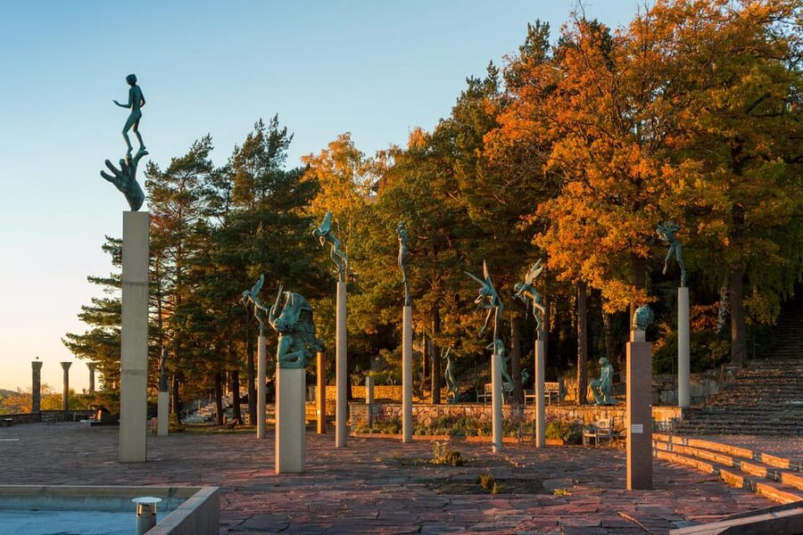 Millesgården Museum: sculpture park and art galllery - Lunch, coffee, and the museum shop