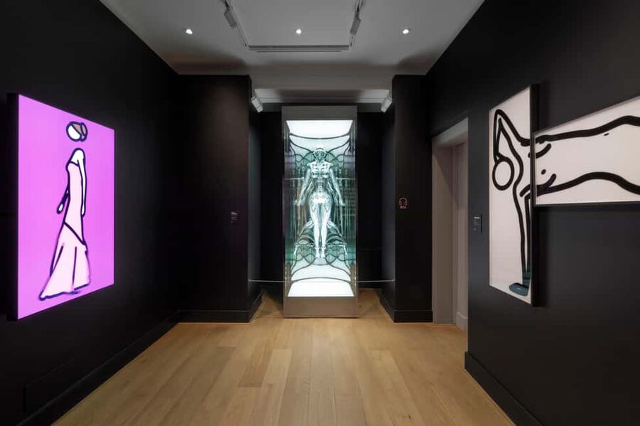 Moco Museum Amsterdam Entrance Tickets with Banksy & More - Digital rooms, light installations, and the lower level