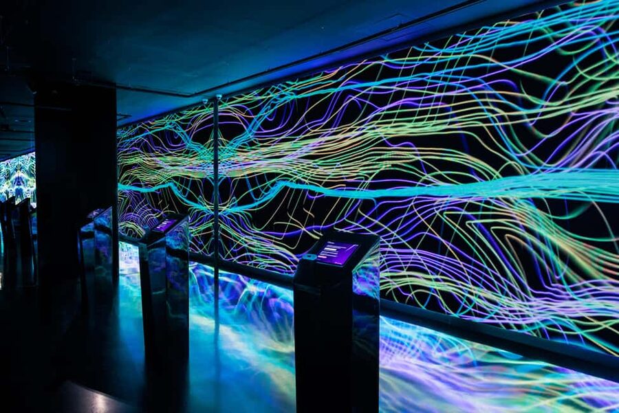 Moco Museum Barcelona: Modern & Contemporary Art - The digital rooms bring a change of pace