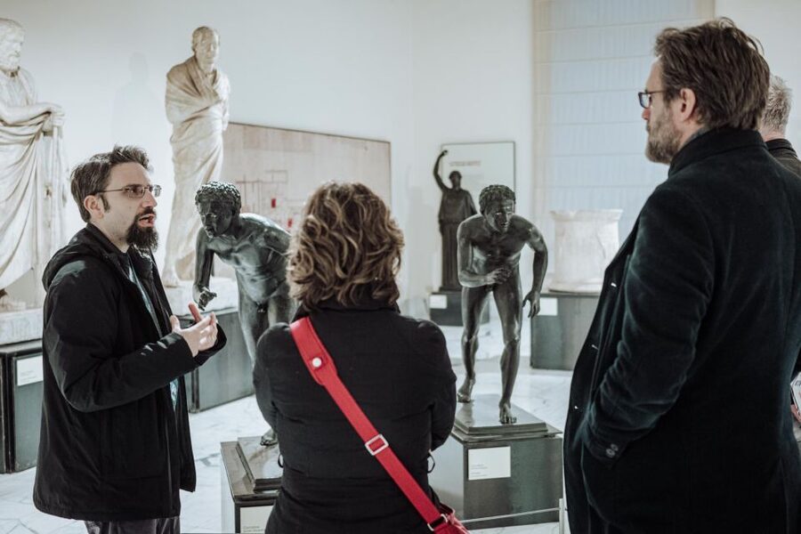 Naples: National Archaeological Museum of Naples Guided Tour - Meeting Askos Tours outside the ticket office