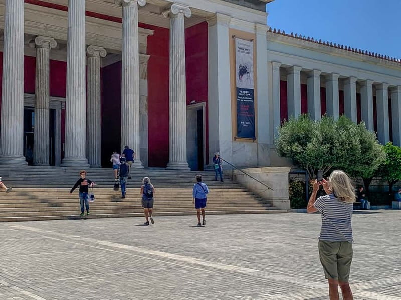 National Archeological Museum Private Tour with Admission - Meeting your guide at the neoclassical entrance