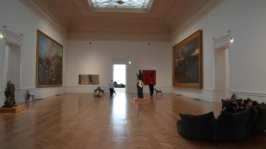 National Gallery of Modern Art Ticket & Rome App Audioguide - Entering the National Gallery of Modern Art