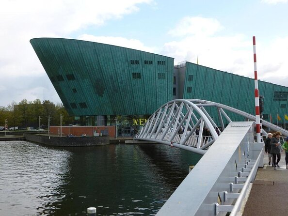 NEMO Science Museum Amsterdam Admission Ticket - NEMO’s ship-shaped entrance near Central Station