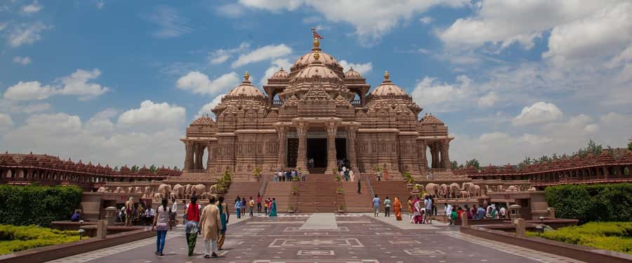 New Delhi: Akshardham Exhibition, Light & Water Show Tour - Hall of Values and Sanskruti Vihar