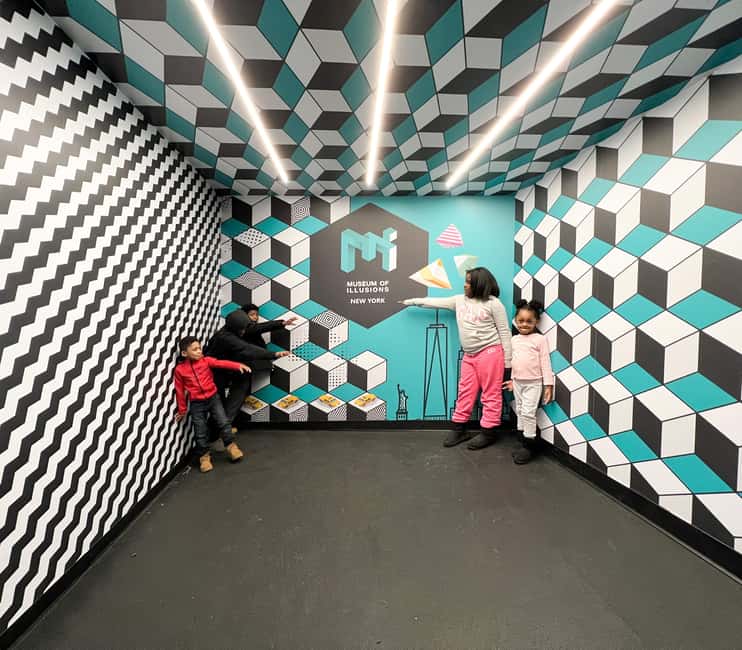 New York City: Museum of Illusions Entry Ticket - Getting there at 77 8th Avenue