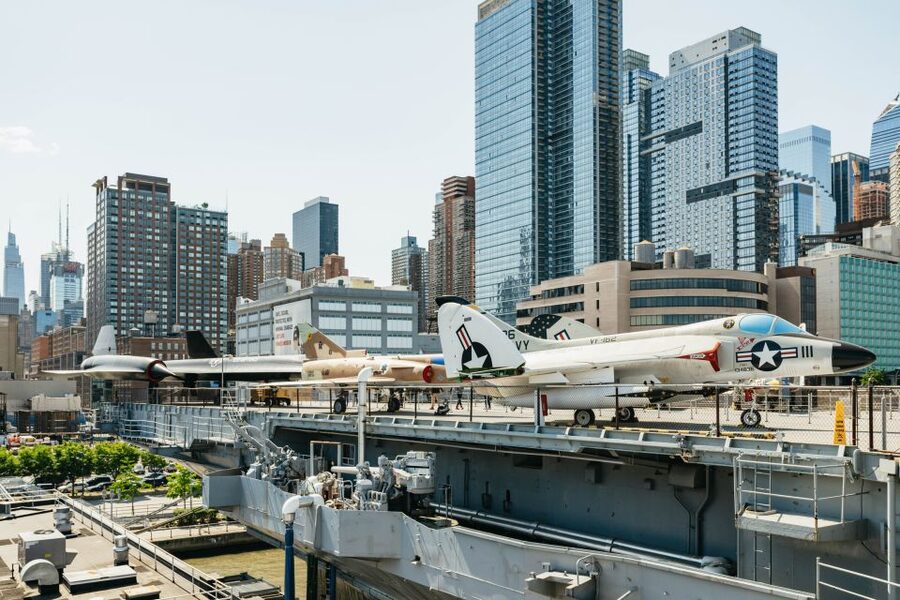 NYC: Intrepid Museum Entry Ticket - Start below deck on the Hangar Deck