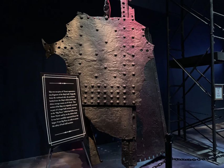 Orlando: Titanic Artifact Exhibition Ticket - Staff, guides, and the self-guided format