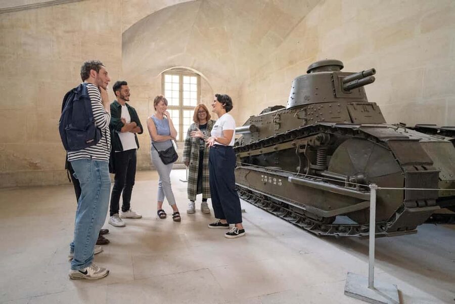 Paris: Napoleon’s Tomb & Invalides Small Group Guided Tour - Inside the Musée de l’Armée