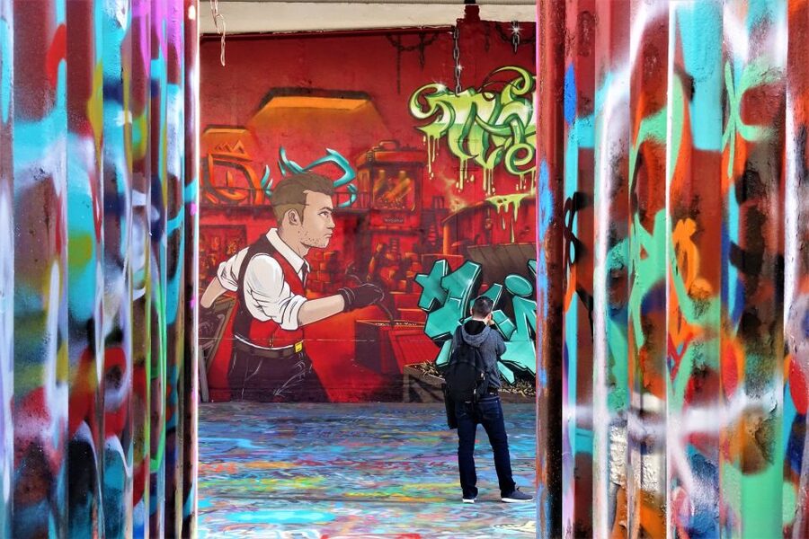 Paris: Street Art Open-Air Museum Bike Tour - Art by Invader, Fairey, Eaton, and more