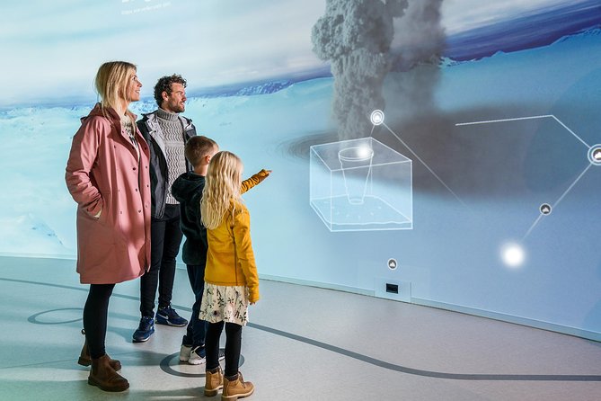 Perlan - Wonders of Iceland Experience - The Volcano Exhibits Add Heat and Motion