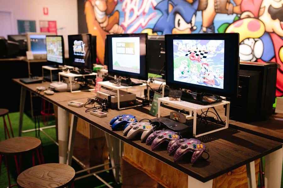 Perth: Video Game Console Museum - A museum where the controllers are part of the exhibit