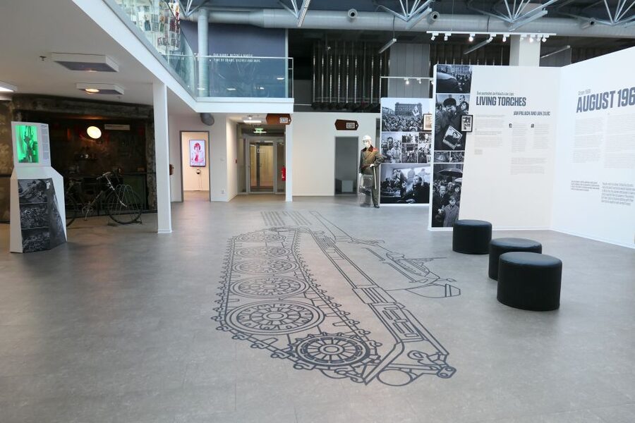 Prague: Museum of Communism Entrance Ticket - Location, Café, and Practical Details