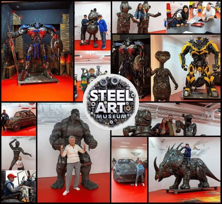 Prague: Steel Art Museum Entry Ticket - The interactive cars and motorbikes