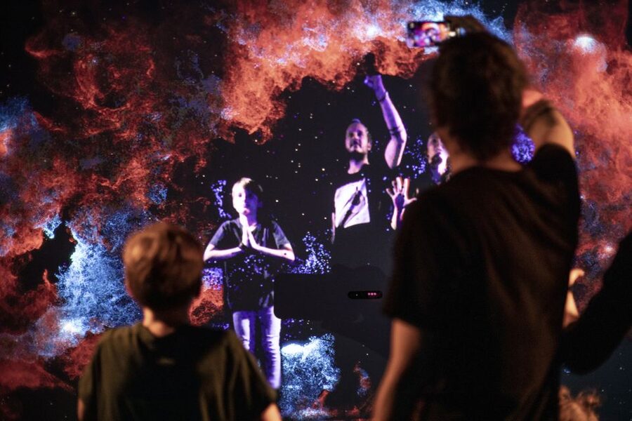Prague: Ticket to Audiovisual Light Art at Lumia Gallery - From Mars to the Galaxy