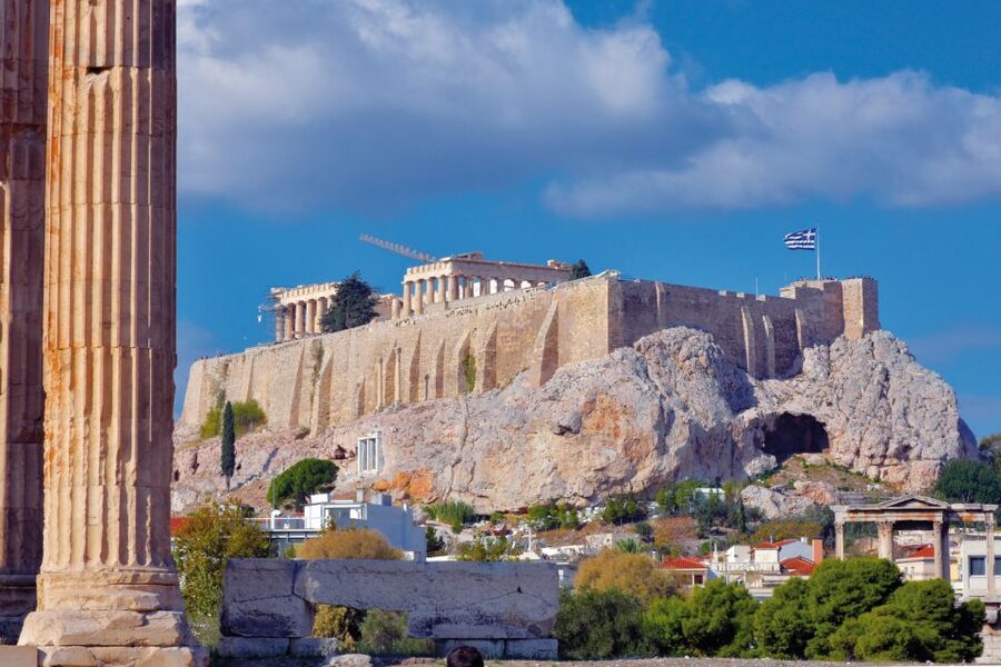 Private Guided Tour: Athens, Acropolis and Acropolis Museum - Seeing the Acropolis from the south slope