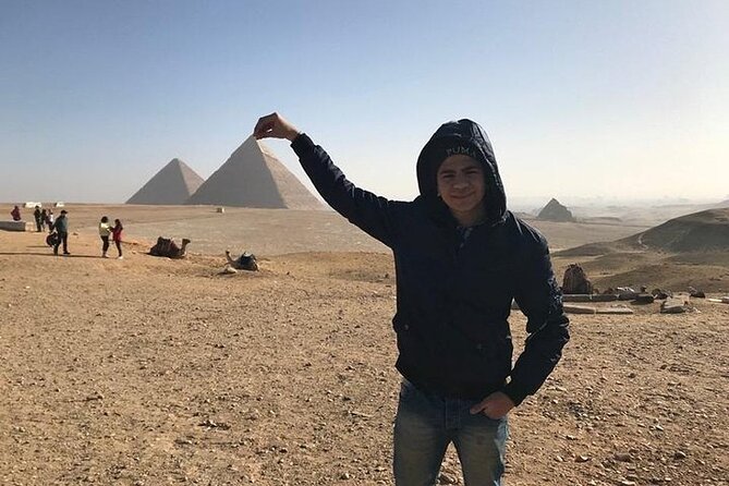 Private Tour to Giza pyramids & Grand Museum from Alexandria Port - Meeting the Sphinx at the funeral complex