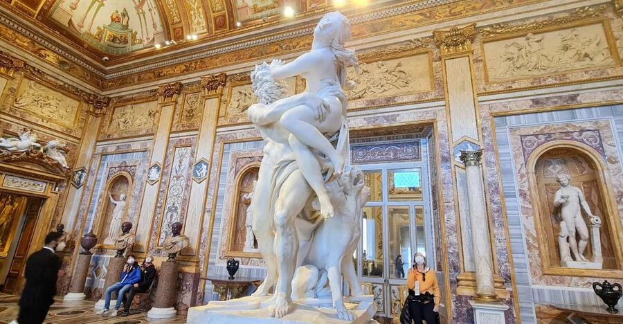 Rome: Borghese Gallery Ticket + Audioguide or Guided Tour - Bernini’s marble figures and the drama of movement