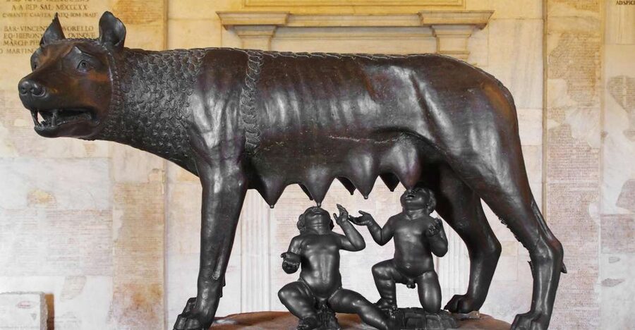 Rome: Capitoline Museums Experience with Multimedia Video - Reaching the Capitoline Museums and the reserved entrance
