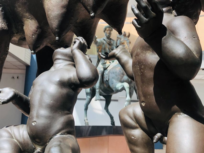 Rome: Capitoline Museums Private Guided Tour - The original Marcus Aurelius in the museum exedra