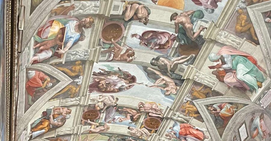Rome: Excursion to the Vatican Museums - Ancient statues in the Belvedere Palace