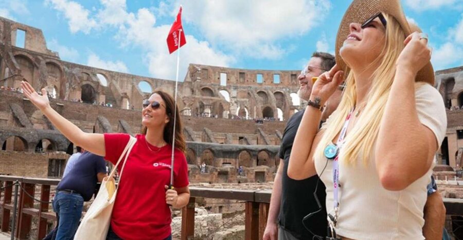 Rome: Full-Day Colosseum, Vatican Museums & City Center Tour - Meeting the guide at the Vatican