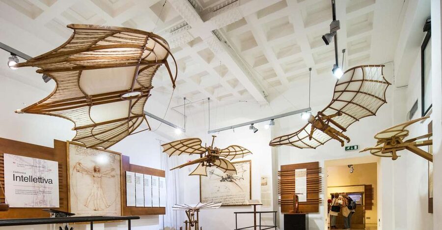 Rome: Leonardo da Vinci Exhibition Entrance Ticket - The full-size models make the ideas click