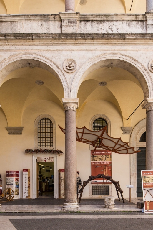 Rome: Leonardo da Vinci Exhibition Entrance Ticket - The underground Roman tomb is an unexpected extra