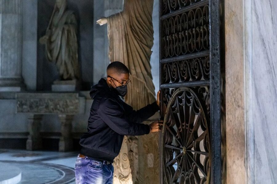 Rome: Turning the Lights on at the Vatican Museums - The Sistine Chapel before the crowds