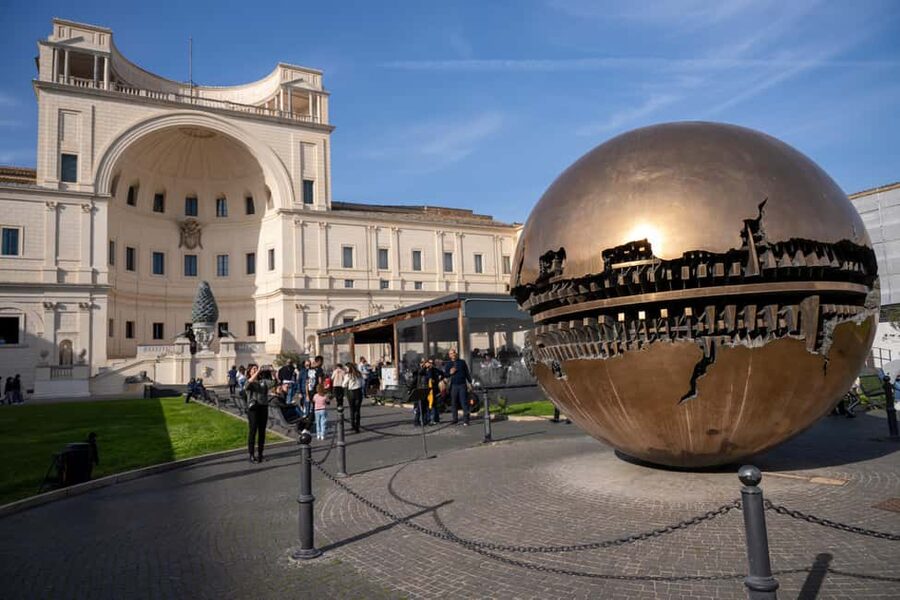 Rome: Vatican Museums, Sistine Chapel, & St. Peter's Option - Museo Pio Clementino and the Belvedere Courtyard