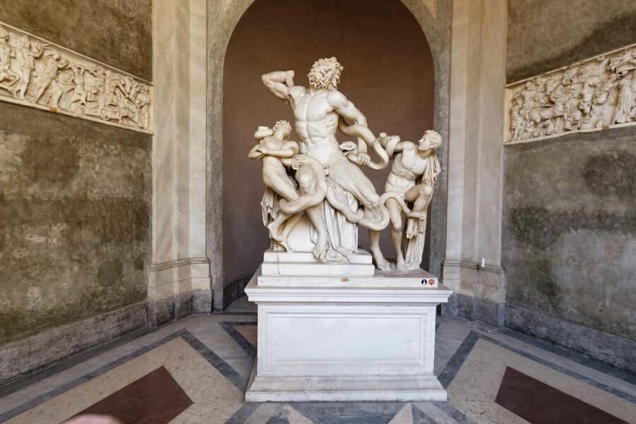 Rome: Vatican Museums, Sistine Chapel, & St. Peter's Option - The wider Vatican Museums route