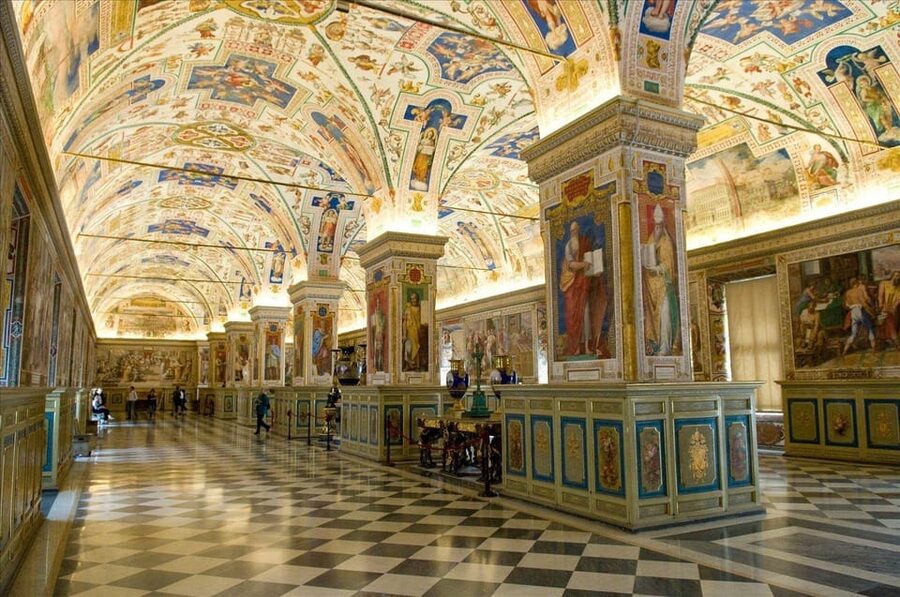 Rome: Vatican Museums Sistine Chapel with priority admission - Three galleries leading to the papal apartments