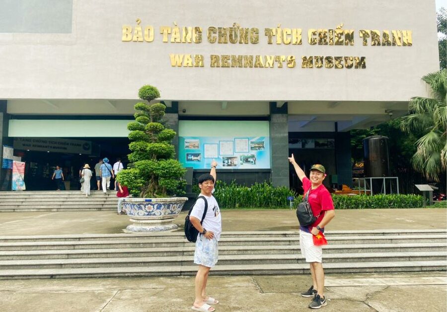 Saigon History & Cu Chi Tunnels with War Museum 1-Day Tour - Tapioca beside the tunnels
