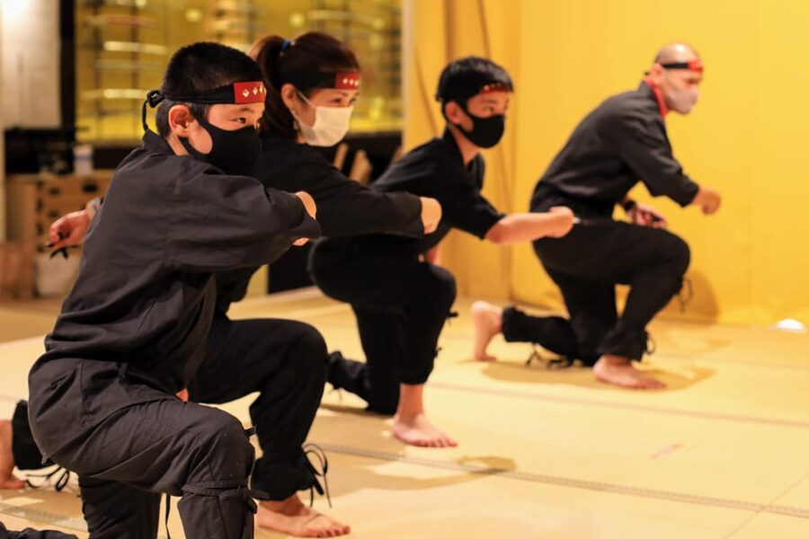 Samurai Ninja Museum Asakusa: Kid-Friendly Ninja Training - Following the ninja treasure hunt